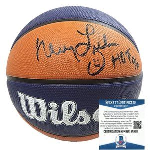 Nancy Lieberman Signed Phoenix Mercury WNBA Basketball Proof Beckett Autographed